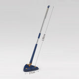 Extended Triangle Mop 360 Twist Squeeze Wringing X-Type Window Glass Toilet Bathroom Floor Household Cleaning Ceiling Dusting