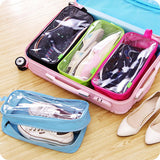 Portable Travel Storage Bag Shoes Organizer (Random Color)