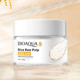 BIOAQUA Rice Raw Pulp Facial Cream - Moisturizing Face Cream 50g