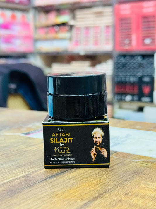 ASLI AFTABI SHILAJIT By T W Z: Pure Himalayan Gold Resin - Traditional Ayurvedic Supplement For Wellness, Energy, And Vitality (30g)