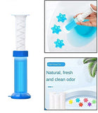 Toilet Cleaning Stamp Gel Toilet Injection Gel Flower  Bathroom Cleaner Toilet Gel (random color)