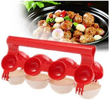 Meatball Maker Plastic Fish Ball Maker Meatball Scoop Meatball Spoon Homemade Stuffed Meatball Fish Ball Maker Mold Fish