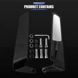 Universal Aerodynamic Rotary Adjustable Motorcycle Wind Wing Rearview Mirrors