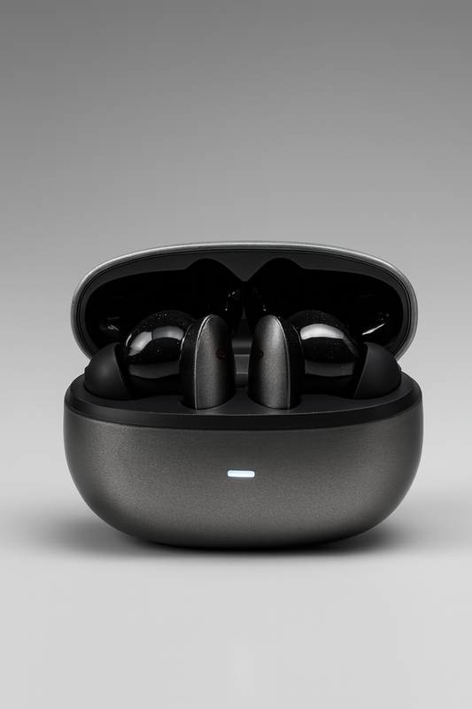 InTouch INT-W03 Wireless Bluetooth Earbuds – ANC + ENC, Long Battery Life, High-Quality Sound, Perfect For PUBG Gaming