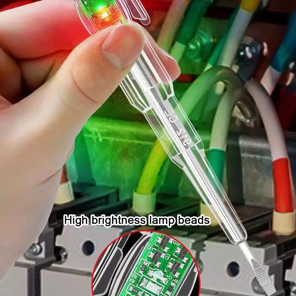 Led Tester Voltmeter Power Detector Electrical Screwdriver Indicator