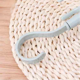 1Pcs Rotatable Hook Wardrobe Bag Rack Organizer Holder For Closet Scarf Belt Shoes Hanging Storage Hooks(Random Color)