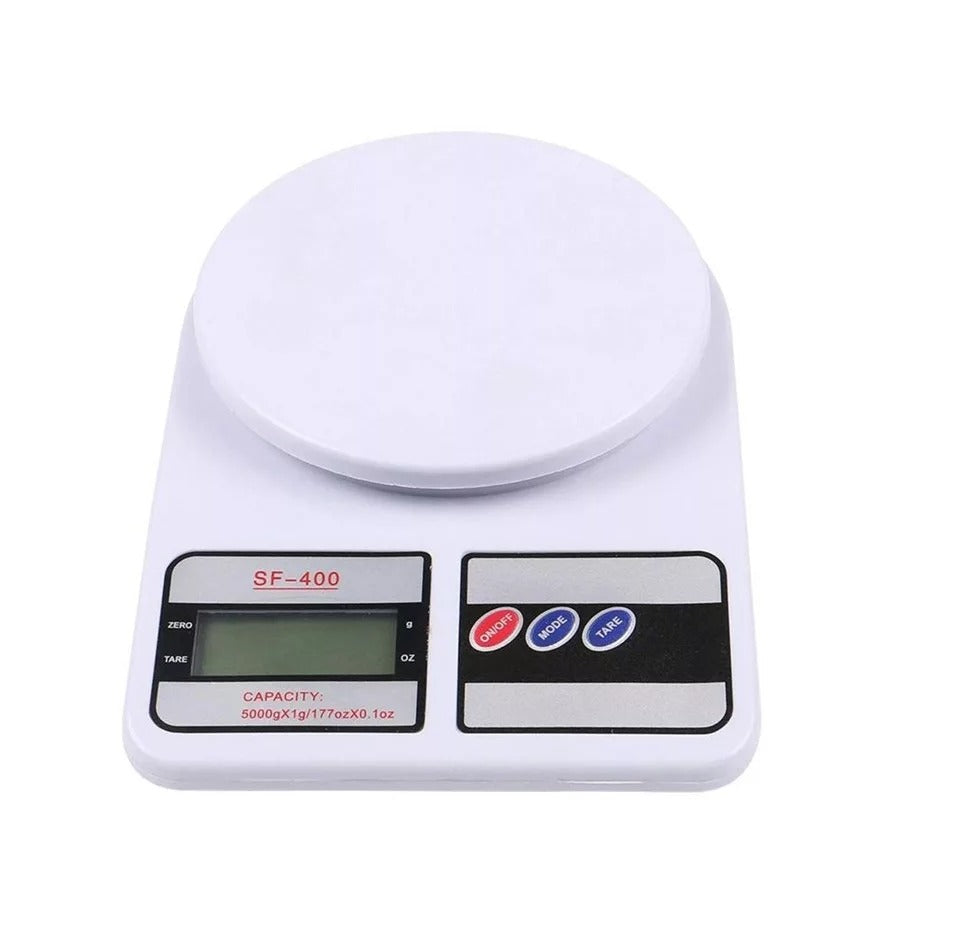 SF-400 Kitchen Weight Scale Upto 10kg With Cell & Light | Weight Scale Portable | Digital Food Weight Scale For Baking & Cooking