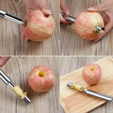 Apple Core Remover Stainless Steel Pear Fruit Vegetable Core Seed Remover