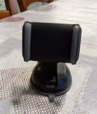 360° Rotation Universal Car Phone Holder – Dashboard & Windscreen Suction Mount Stand | Silicone Suction Cup Phone Bracket (Random Color)