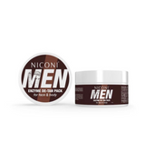 Niconi Men Enzyme De-Tan Pack For Face & Body | Professional Tan Removal & Skin Brightening | 150ml