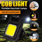 Rechargeable Mini COB Light With Box | 3in1 LED Flash Light | 3 Modes LED Torch Flashlight