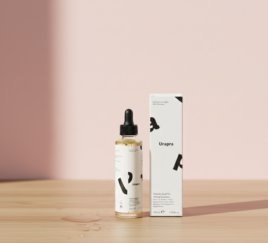 Urapra Glycolic Acid 7% Toning Solution: Advanced Exfoliating Toner For Brighter, Smoother, And More Even-Toned Skin