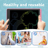 Lcd Writing Table 8.5 Inches Single Color LCD Writing Tablet For Kids Play, Education And Learning (Random Color )