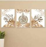 Set Of 3 Wall Art Wooden Phototile Frames For Wall Decor
