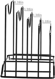 Multifunctional Pot ,Useful Dish Rack,Lid Holder - Metal(Black )