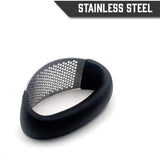 Garlic Press Rocker - Stainless Steel Garlic Press, Versatile Garlic Crusher, Easy To Use And Store Garlic Mincer – Effortless Cleanup And Dish Safe Garlic Grater(Random Color)