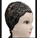 Pack Of 06 Pcs Fency Net Head Cap Women Hijab Inner Wear Tube Scarf