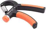 Hand Grip Strengthener Adjustable Resistance Wrist Strengthener Forearm Gripper Hand Workout Squeezer Grip Strength Trainer Without Counter (Random Colour) Made In China