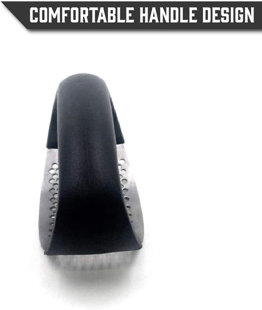 Garlic Press Rocker - Stainless Steel Garlic Press, Versatile Garlic Crusher, Easy To Use And Store Garlic Mincer – Effortless Cleanup And Dish Safe Garlic Grater(Random Color)
