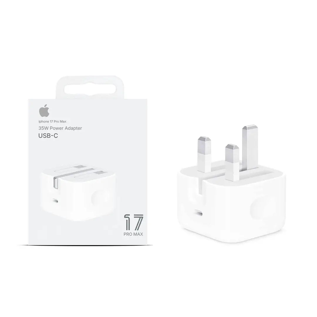35W Charger PD 35W Charger 3PIN Power Adapter With Type-C To Type-C Cable And Without Cable Compatible With 15 & 16 Series