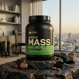 Optimum Nutrition Serious Mass Weight Gainer Powder Chocolate Flavor 2.2 Pounds 1 Kg High Calorie Supplement