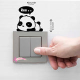 Panda Cute Switch Board Sticker Pvc Water Proof Longlasting Color
