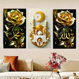 Set Of 3 Premium Wall Art Photo Tiles – Modern Home Decor Sets 8x11