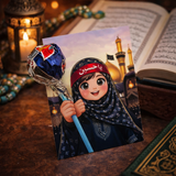 Muharram Niyaz Lollipop Gift Card Pack – Islamic Goody Bag Giveaways For Kids - Pack Of 12