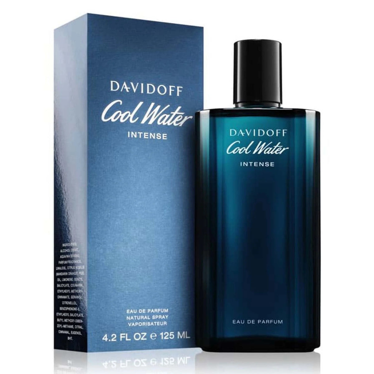 Davidoff Cool Water Intense Eau De Parfum For Men Long Lasting Premium Fragrance With Fresh Aromatic Notes | 100 Ml