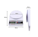SF-400 Kitchen Weight Scale Upto 10kg With Cell & Light | Weight Scale Portable | Digital Food Weight Scale For Baking & Cooking