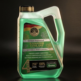 THREE GUYS Radiator Coolant – Premium Grade Green | Anti-Corrosion & Overheating Protection | Inorganic Acid Technology (IAT) | 4000 ML