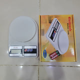 Imported Battery Operated Digital Weight Machine 10kg Digital Kitchen Scale Mini Weight Machine Weight Scale Vegetable Dry Fruit Scales Portable Liquid Kitchen