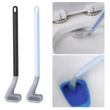 Toilet Cleaning Brush With Hanging Sticker | Silicon Bathroom Cleaning Hockey Brush | Silicon Toilet Cleaning Brush Hockey & Golf Shape | Washroom Brush Silicon