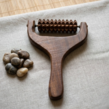Handcrafted Wooden Scalp, Head, Neck, And Shoulder Massager – Reflexology & Acupressure Roller