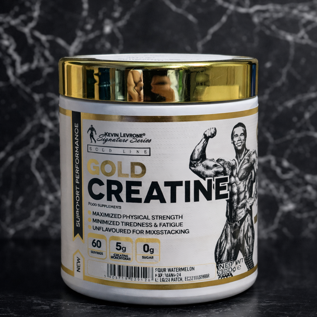 Kevin Levrone Gold Line Gold Creatine – Pure Creatine Monohydrate Supplement With 60 Servings (300g)