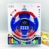 Simulation Driving Car Steering Wheel Learning Toy For Kids (Random Color)