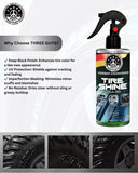 Three Guys Tire Shine Plus 250ml – Streak-Free Shine Cleans And Protects Long-Lasting Wet Look Premium Tire Care Spray
