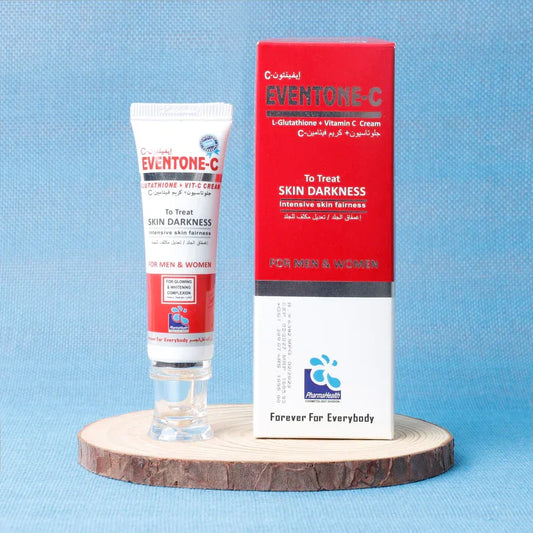 Eventone‑C Cream | L‑Glutathione + Vitamin C | 10 G | Treats Skin Darkness & Pigmentation