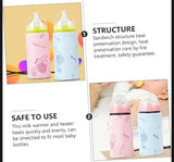 Portable USB Baby Bottle Warmer – Universal Insulated Milk Heater Sleeve For Travel And Home Use (Without Feeder)
