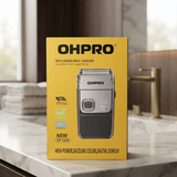 OHPRO OP-T250 Rechargeable Shaver - Personal Care Product Designed For Grooming And Daily Hygiene Routine