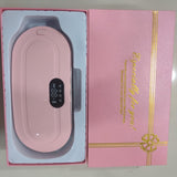 Cramp Relief Belt -Portable Menstrual Heating Pad, Heated Belly Belt For Menstrual Cramp Relief With 3 Heat Levels And 4 Modes, Electric Belt Massage For Women And Girls