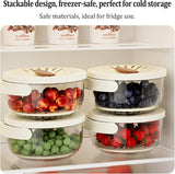 Multi-Functional Vegetable & Fruit Cleaning Basket | Folding Drainage & Storage Box | Fresh-Keeping Kitchen Filter Container - 1 Piece