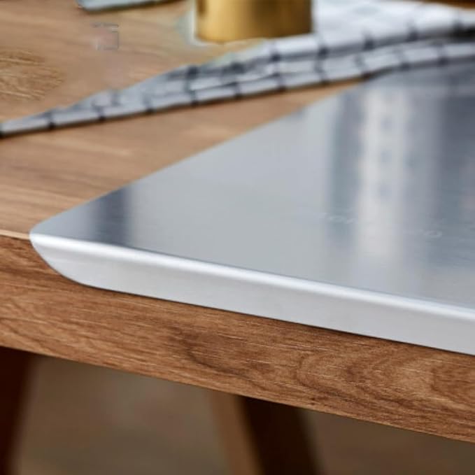 Stainless Steel Cutting Board! 🔪✨   Durable, hygienic, and easy to clean—perfect for all your chopping needs. A must-have for any chef! - Size: 41x33Cm
