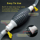 Manual Fuel Transfer Pump Kit For Petrol Diesel Oil Liquid Water Fish Tank - 1.5 Mtr