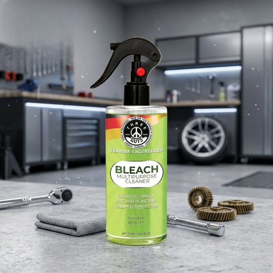 Three Guys Multipurpose Cleaner With Bleach Disinfects Removes Tough Stains And Kills 99.9 Percent Of Germs 250ml