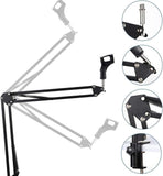 3.1 Professional Condenser Microphone - Podcast Mic Set Condenser Microphone With Rechargeable Auxiliary Background For Karaoke Singing, Youtube Recording Mic Set For Youtube | Mic Kit