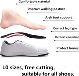 Flat Feet Arch Support Foot Pad Insole Shoe Inserts For Foot Pain Relief For Man & Woman