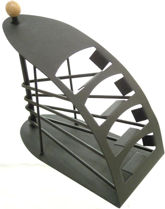 Remote Holder Stand Durable Wooden Sticky Tile Design For Organized Storage