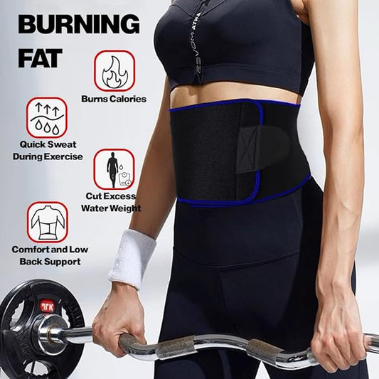 Smart Care SN-2000 Waist Support Belt – Skin-Friendly Compression Belt, Long Free Size ( Random Color )
