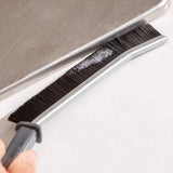 Set Of 2 Gap Cleaning Brushes – Hard Bristle Crevice And Grout Cleaning Brush For Bathroom, Kitchen, Tile, And Dead Angles – Durable Narrow Cleaning Tool (9 Inch Lengh 0.75 Inch Width)